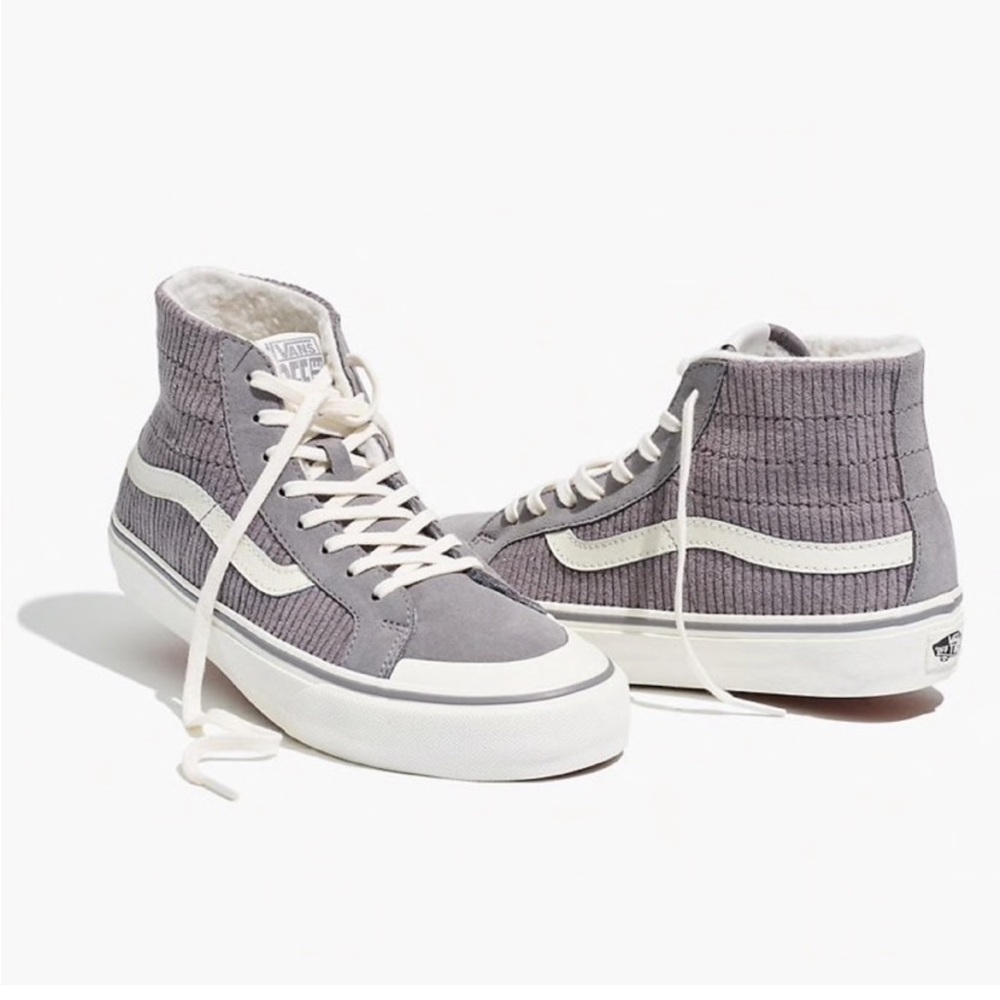 Vans sk8-hi Gray Corduroy
